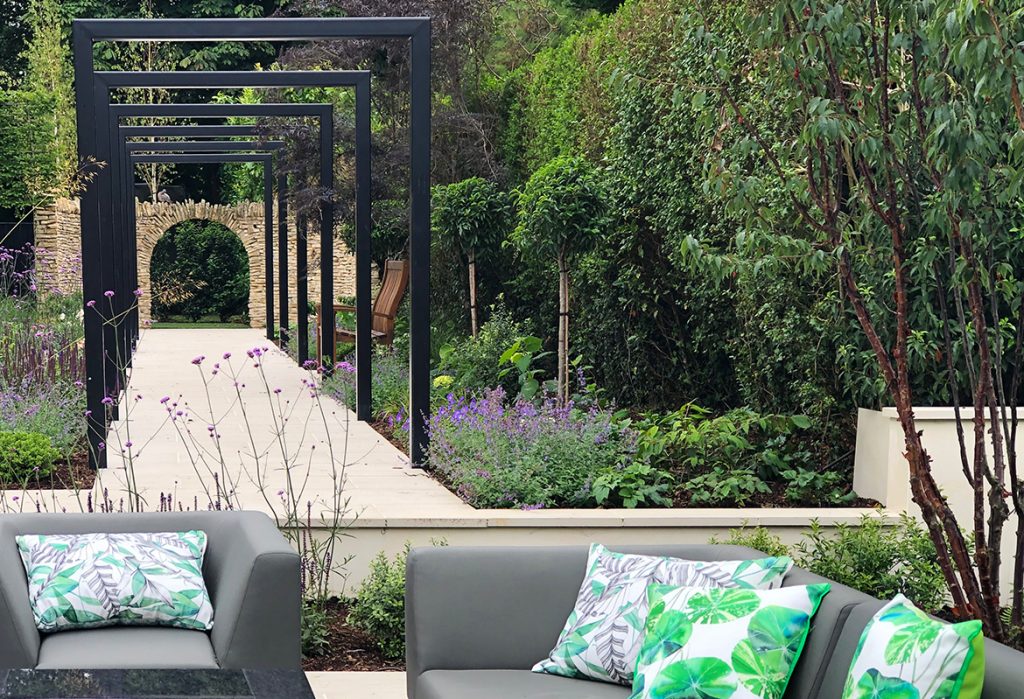 Hertfordshire garden landscaping.